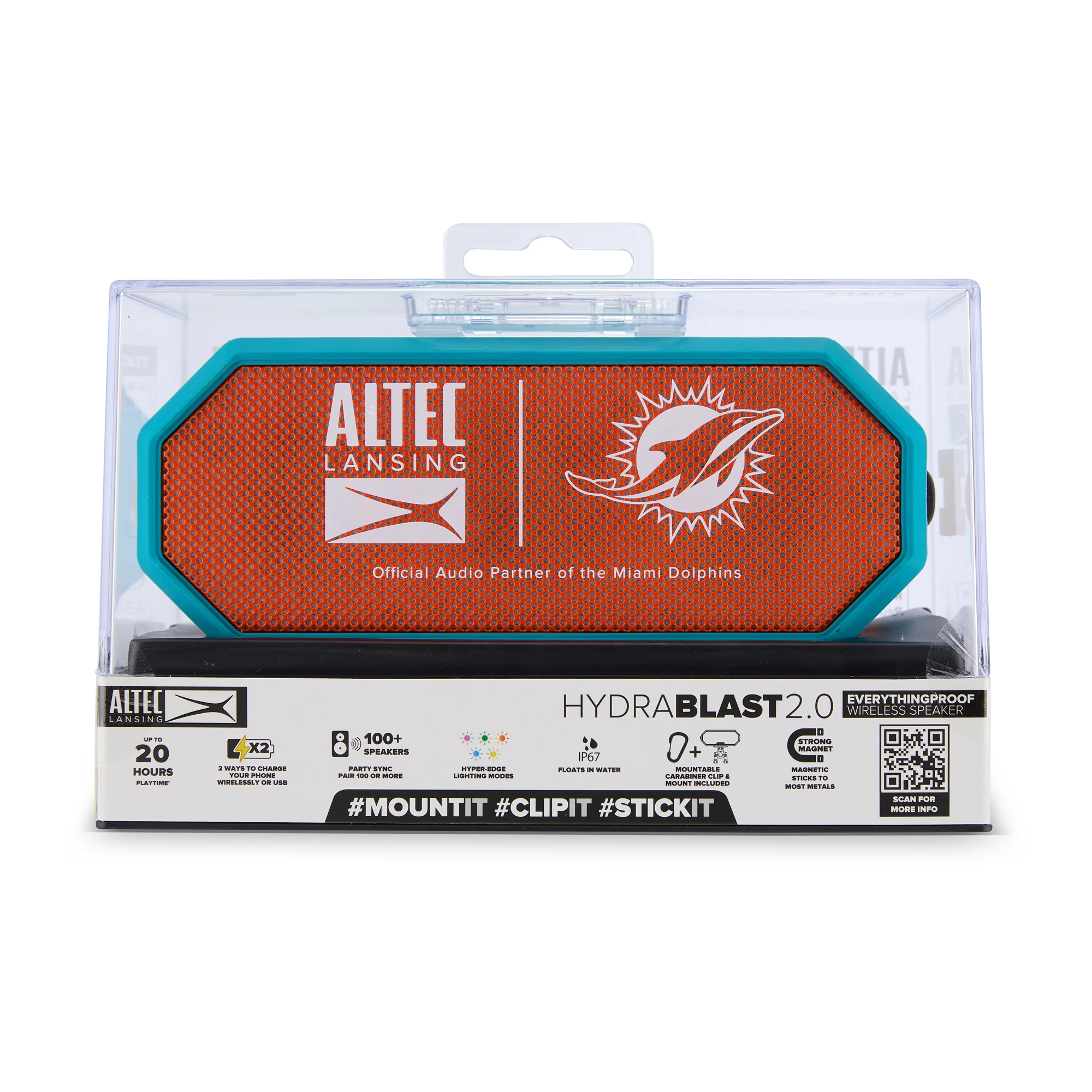 HYDRABLAST 2.0 x MIAMI DOLPHINS BLUETOOTH SPEAKER - Image 9