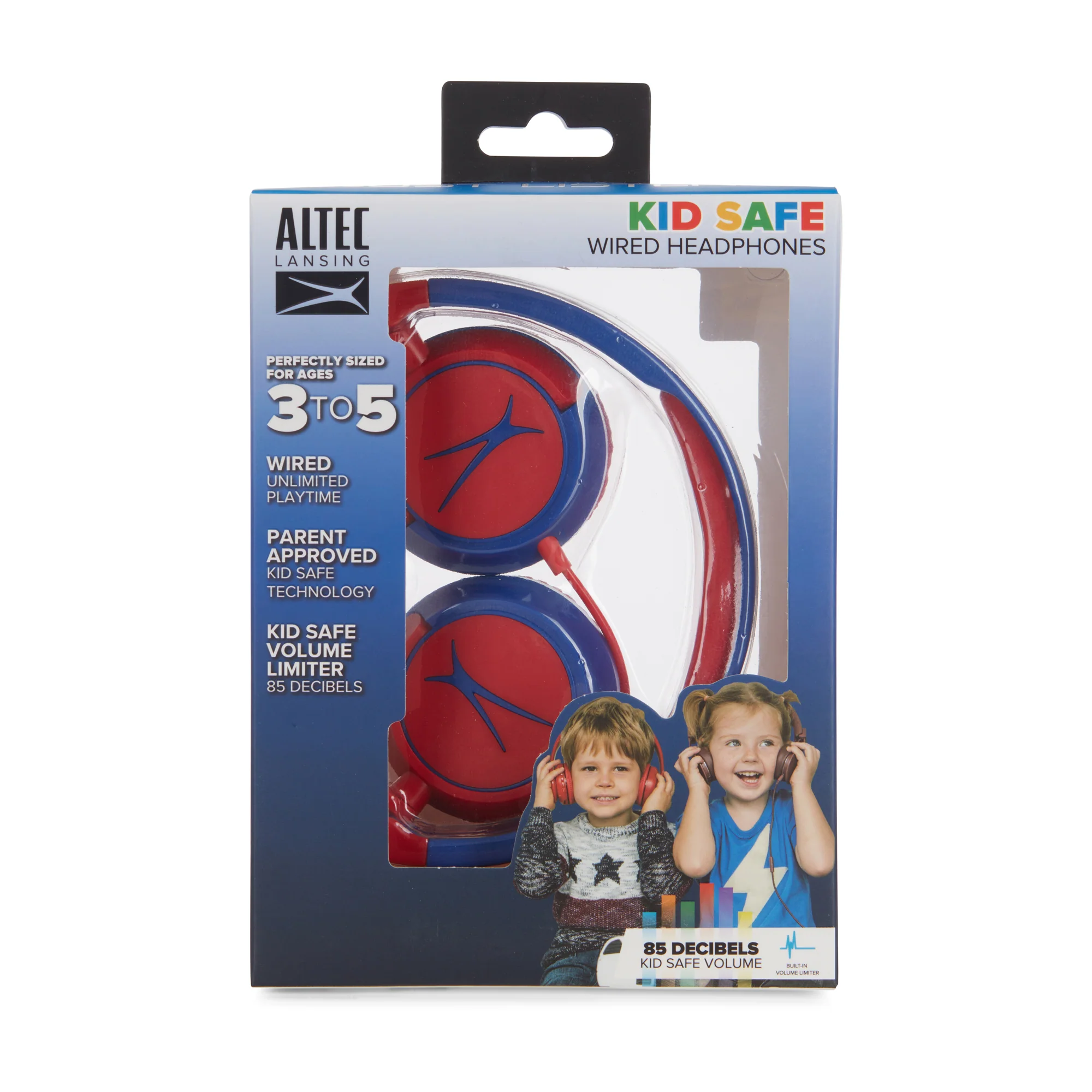 Altec Lansing Kid's 3-5 Two-Toned Wired Headphones - Image 5
