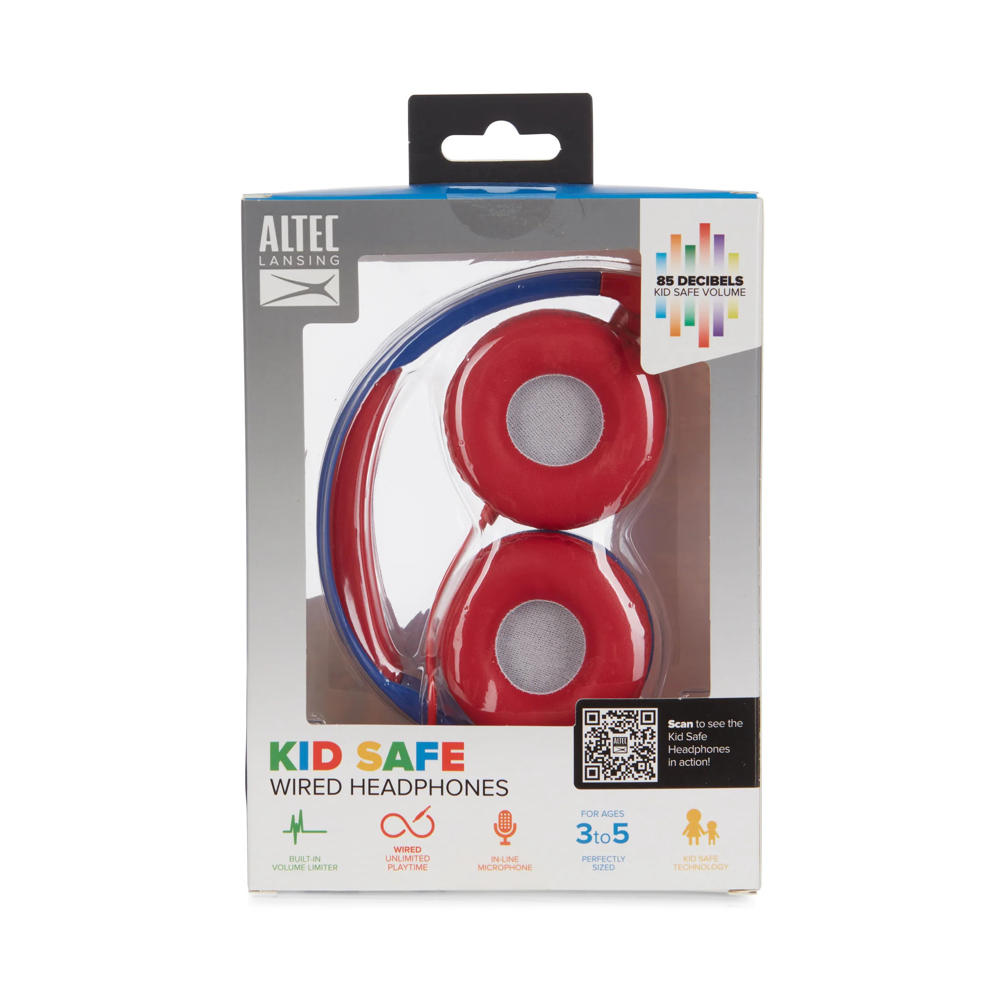 Altec Lansing Kid's 3-5 Two-Toned Wired Headphones - Image 6
